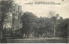 Hardelot château vestiges d'occasion  Fruges