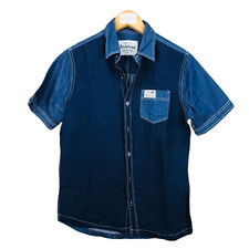 Redskins denim chemise d'occasion  Ménéac