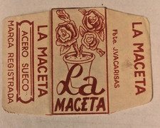 " LA MACETA"-  Lametta da collezione Hojas de afeitar Vintage Razor blade comprar usado  Enviando para Brazil