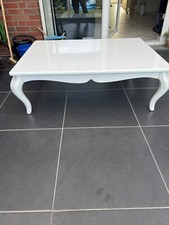 Wohnzimmertisch weiß hochglan gebraucht kaufen  Grevenbroich