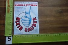 Alter aufkleber handwerk gebraucht kaufen  Kupferberg