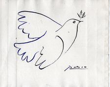 Picasso disegno inchiostro usato  Cava Manara