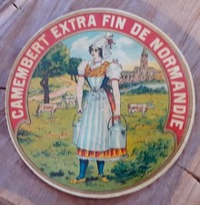 étiquette fromage camembert. d'occasion  Falaise