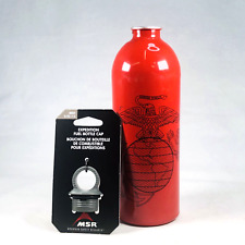 Botella de aluminio de combustible líquido USMC MSR 22 oz con tapa de botella de combustible Expedition NUEVA, usado segunda mano  Embacar hacia Argentina