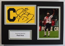 Paul ince signed for sale  WARRINGTON