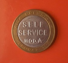 Gettone self service usato  Cervaro