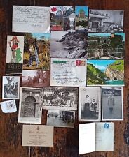 Lot postcards stamps d'occasion  Expédié en Belgium