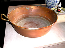 Grande bassine confiture d'occasion  Adriers