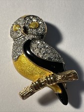broche hibou d'occasion  Andernos-les-Bains