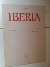 Albeniz iberia triana usato  Salerno