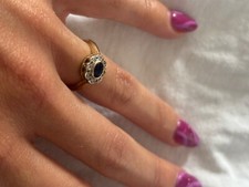 Vintage blue sapphire for sale  BRIGHTON