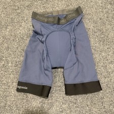 Pantalones Cortos de Ciclismo Patagonia Forro Acolchado Para Hombre Pequeños Azul Capa Interior segunda mano  Embacar hacia Mexico