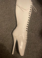 White ballet heels for sale  PORTSMOUTH
