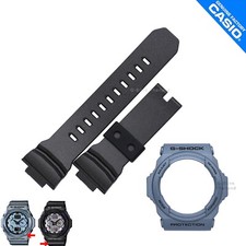 Pulseira e moldura de relógio genuínas G-Shock GA-150A-2A e GA-150MF-8A azul metálico e preto comprar usado  Enviando para Brazil