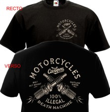 Shirt motorcycles custom d'occasion  Saint-Arnoult-en-Yvelines
