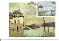 Monaco carte postale d'occasion  Maurepas