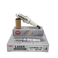 Vela de ignição a laser irídio conjunto de 4 1,5L para Honda Fit NGK IZFR6K13 6774 2007-2011 comprar usado  Enviando para Brazil