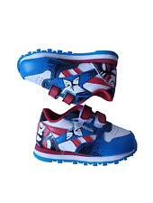 Sapatos infantis Reebok Marvel Captain America infantil tamanho 4 azul e vermelho - Muito raros comprar usado  Enviando para Brazil