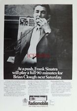 Rádio de carro estéreo 'RADIOMOBILE' ANÚNCIO (Brian Clough) - Impressão original 1973 comprar usado  Enviando para Brazil
