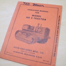 Allis chalmers hd5 for sale  Portland