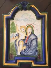 Grande madonna ceramica usato  Taranto