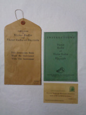 Victor talking radio for sale  Burnett
