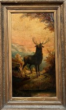 Large antique oil for sale  WREXHAM