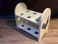 Wooden egg rack for sale  YORK