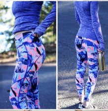 Usado, Leggings Power Run com estampa de lava Sweaty Betty tamanho pequeno comprar usado  Enviando para Brazil
