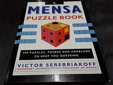 Mensa puzzle book for sale  RETFORD
