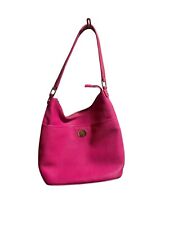 Bolsa de ombro Tommy Hilfiger couro pebbled rosa nova sem etiquetas 10,5 L x 9 H polegadas comprar usado  Enviando para Brazil
