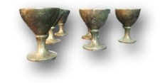 Servizio coppette bicchieri usato  Italia