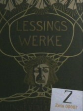 Lessings werke gotthold gebraucht kaufen  Oberthal