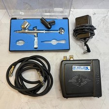 Kit de escova de ar multiuso Master Airbrush com mini compressor de ar em excelente estado usado comprar usado  Enviando para Brazil