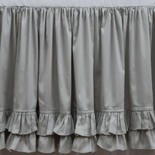 Silver solid ruffled for sale  Shipping to United States