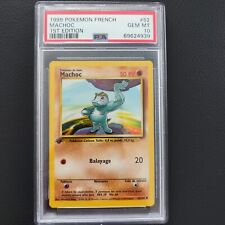 Carte pokemon machop d'occasion  France