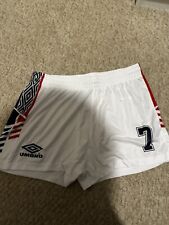 Umbro shorts england for sale  MILTON KEYNES