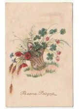 Cartolina buona pasqua usato  Fiumicello Villa Vicentina