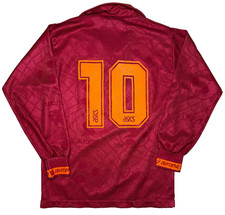 maglia calcio vintage AS Roma GIANNINI #10 Asics 1994 1995 Nuova Tirrena home S comprar usado  Enviando para Brazil