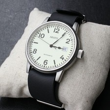 Feito na Alemanha corda automática Aristo U-Boat 3H17S mostrador todo luminoso 100M Wat comprar usado  Enviando para Brazil