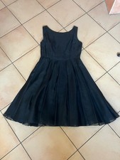 Dkny seidenkleid schwarz gebraucht kaufen  Obersulm