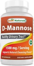 Best Naturals D-Manose 1500 mg 120 cápsulas comprar usado  Enviando para Brazil