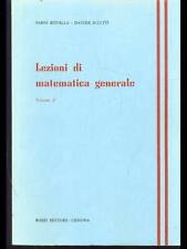 Lezioni matematica generale usato  Italia