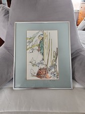 Vtg watercolor painting for sale  Eaton