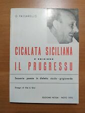 Passarello cicalata siciliana usato  Modica
