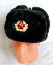 Russian ushanka faux for sale  LONDON