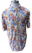 Usado, Camisa masculina margaritaville colorida floral araras havaiana churrasco GG Jimmy Buffet comprar usado  Enviando para Brazil