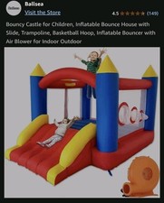 Ballsea inflatable castle for sale  NOTTINGHAM