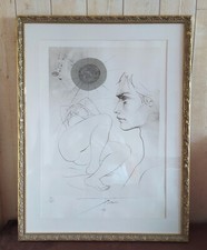 Lithographie noir couple d'occasion  Agon-Coutainville