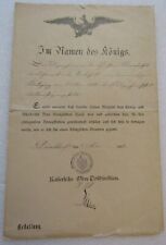 1905 imperial german for sale  ANTRIM